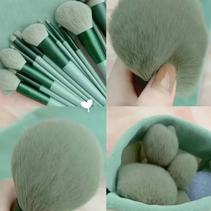 13-Piece: Professional Makeup Brush Set