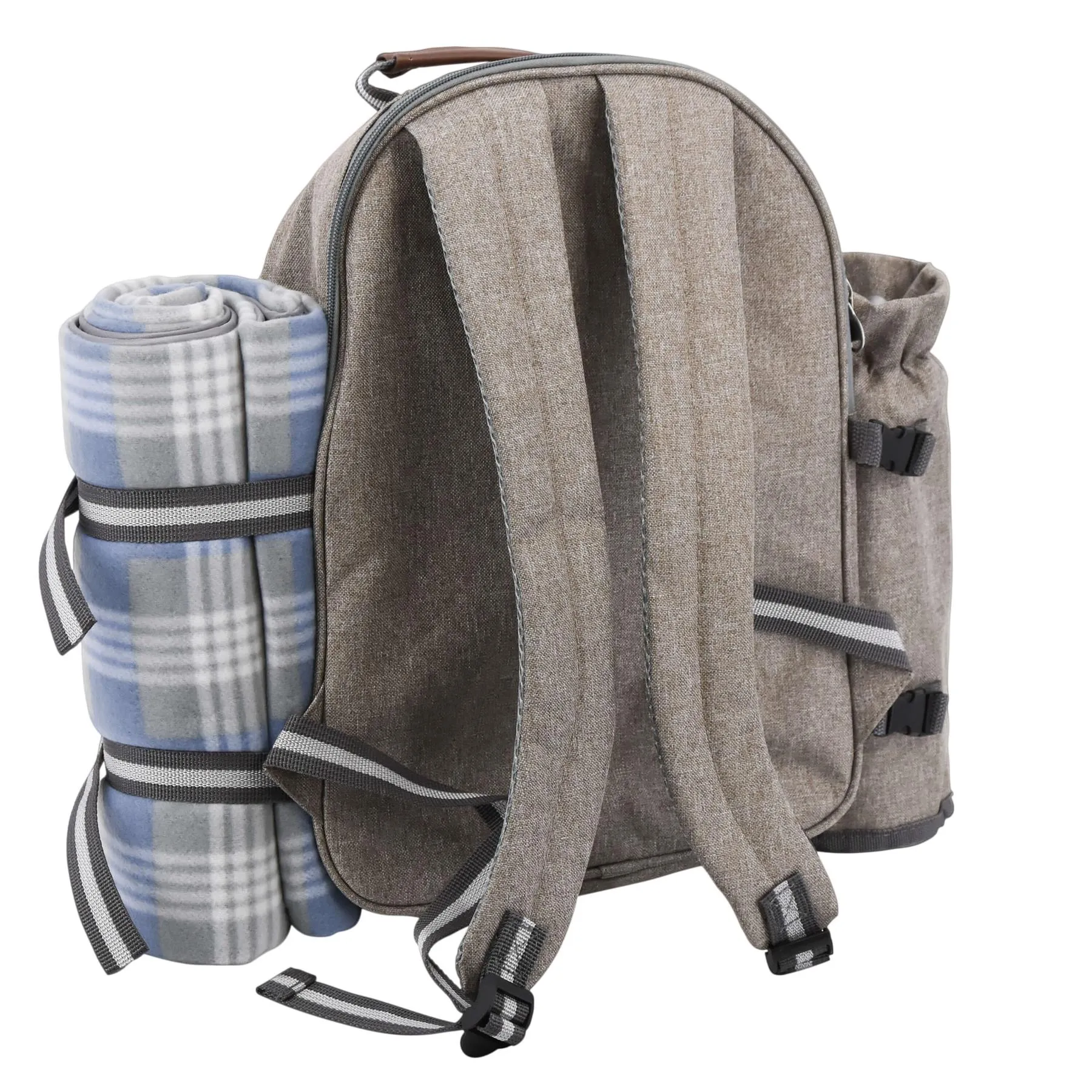 2 Person Picnic Cooler Backpack with Blanket