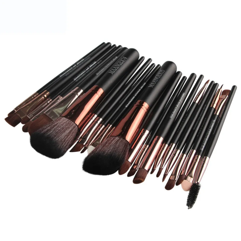 22pcs/set Soft Synthetic Hair Makeup Brushes Set