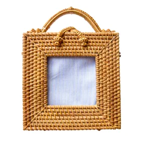 4x4 Square Wicker Bag