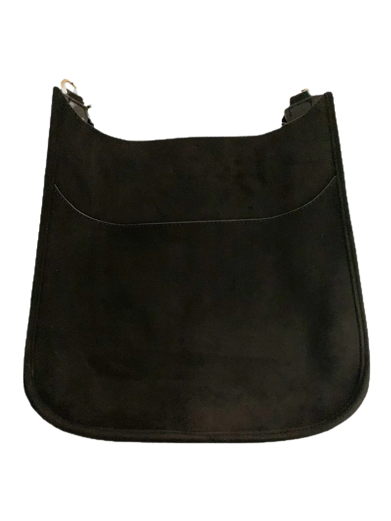 AhDorned Vegan Suede Mini Messenger Bag - No Strap