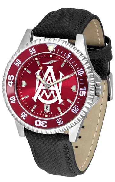 Alabama A&M Bulldogs Competitor Men’s Watch - AnoChrome - Color Bezel