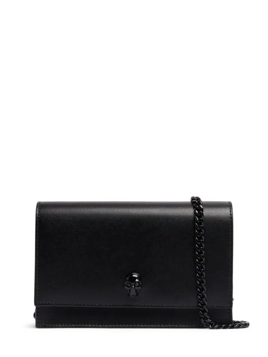 Alexander McQueen   Small Skull leather bag 