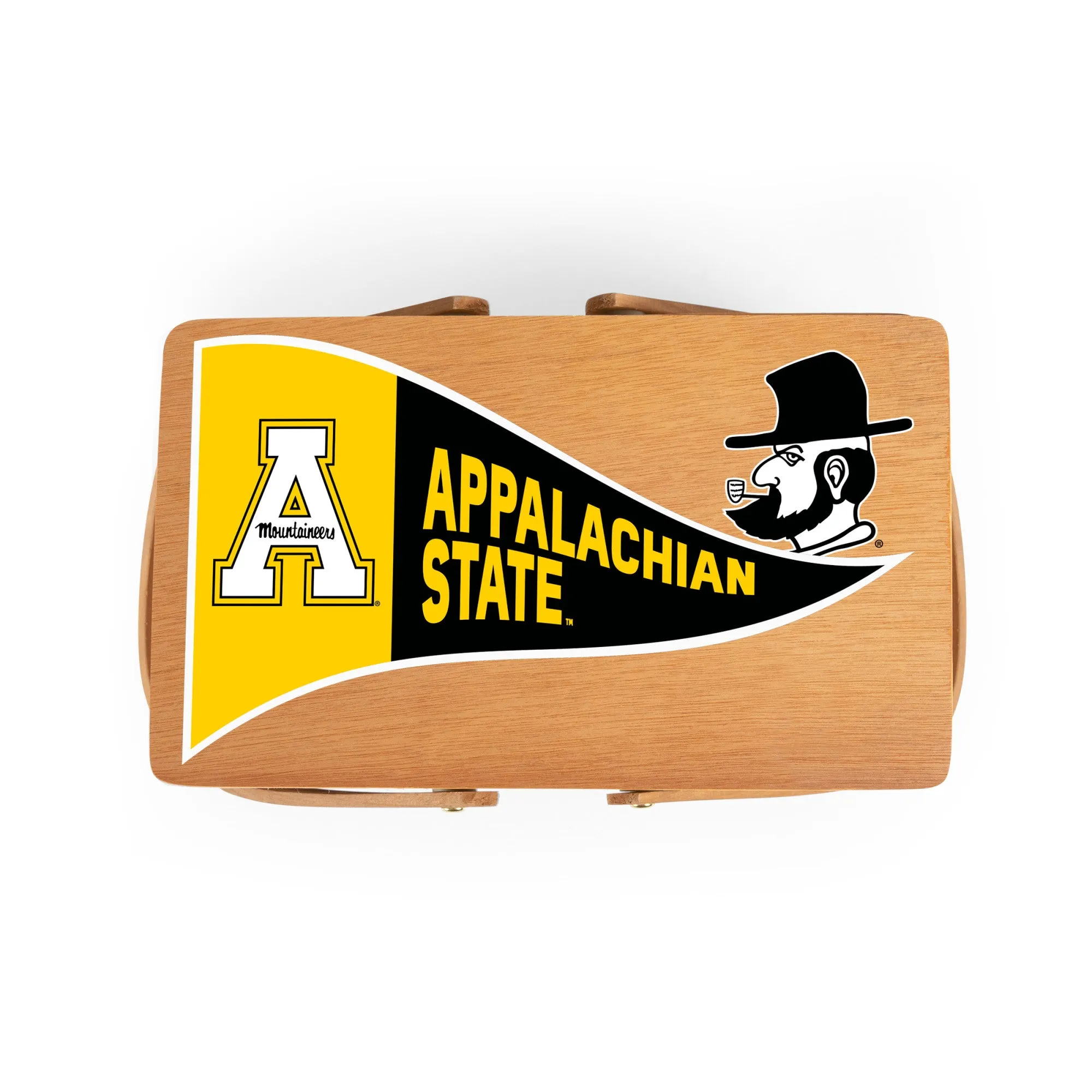 App State Mountaineers - Poppy Personal Picnic Basket