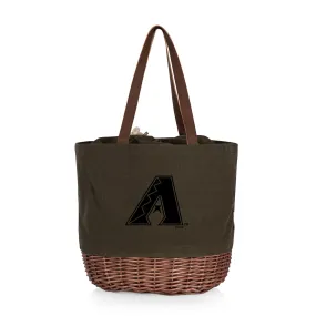 Arizona Diamondbacks - Coronado Canvas and Willow Basket Tote