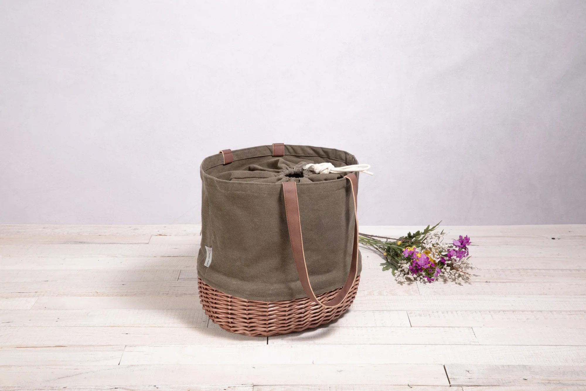 Arizona Diamondbacks - Coronado Canvas and Willow Basket Tote