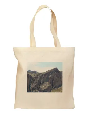 Arizona Saguaro Lake Mountains Grocery Tote Bag