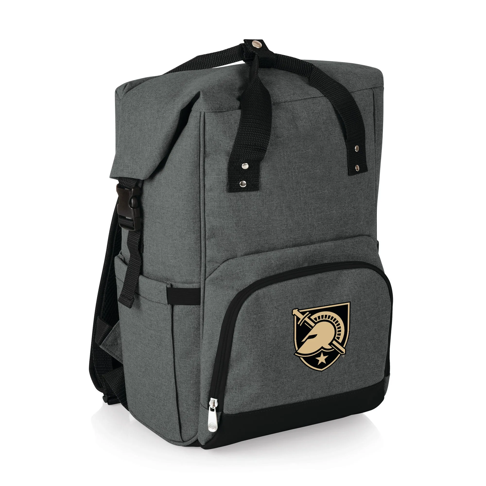 Army Black Knights - On The Go Roll-Top Backpack Cooler