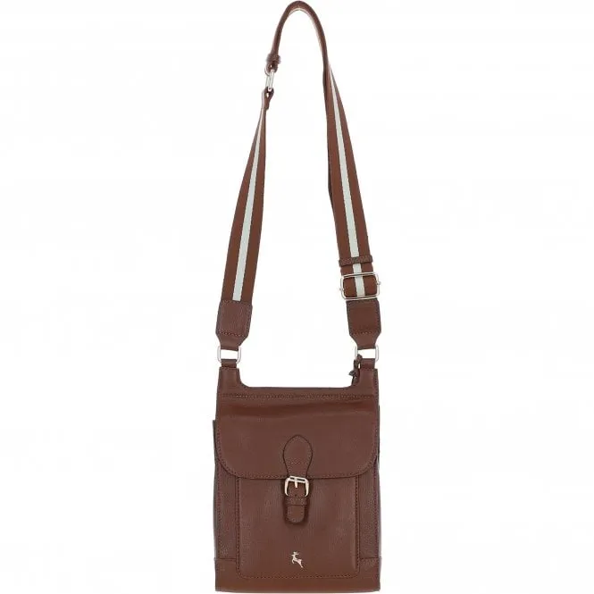 Ashwood X-33 Leather Crossbody Bag