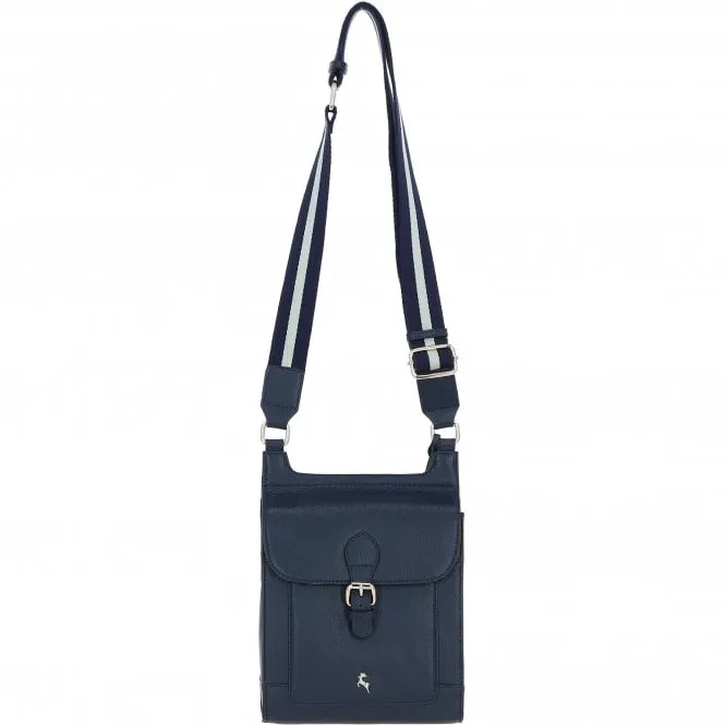 Ashwood X-33 Leather Crossbody Bag