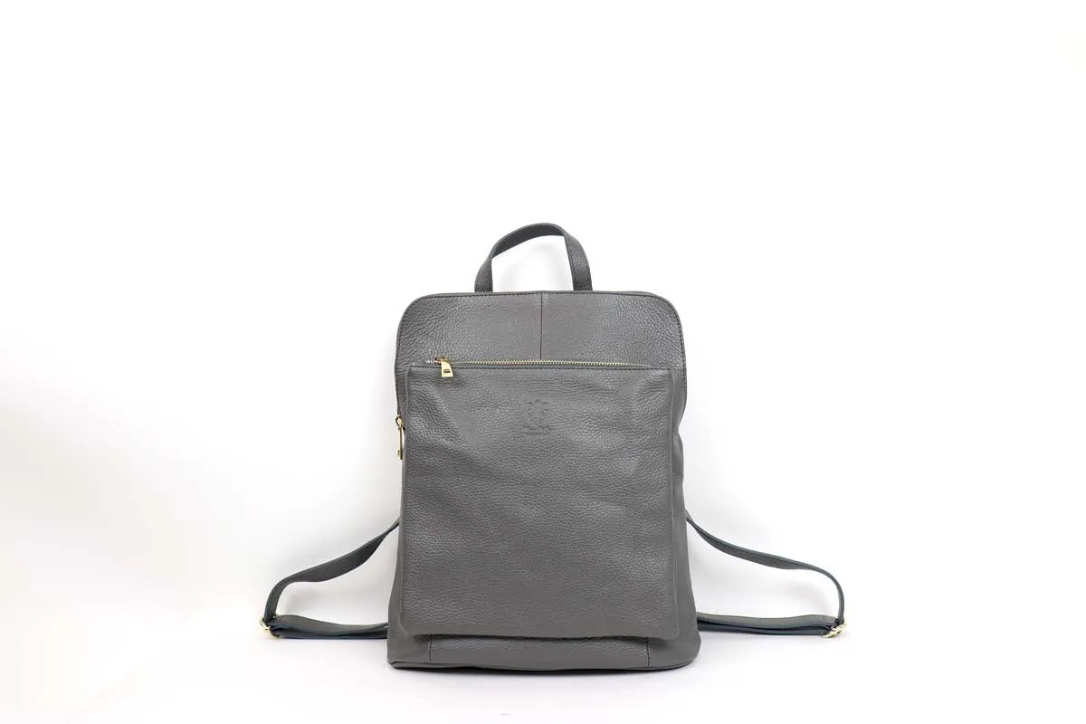 Bagitali Roma Backpack - Dark Grey