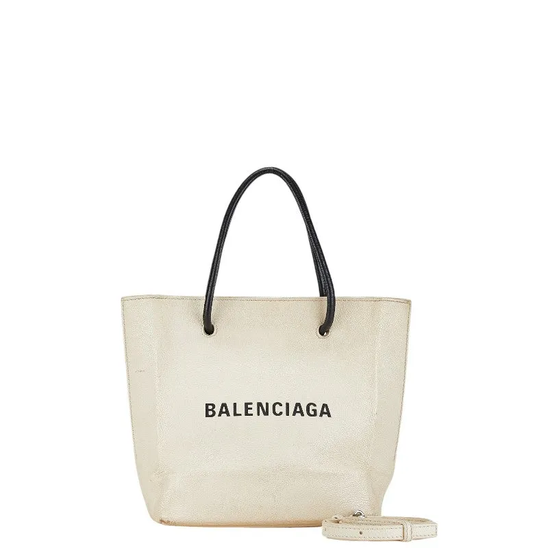 Balenciaga Leather Shopping Tote XXS Handbag 5553140