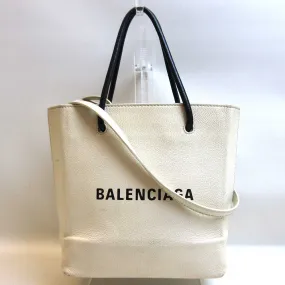 Balenciaga Leather Shopping Tote XXS