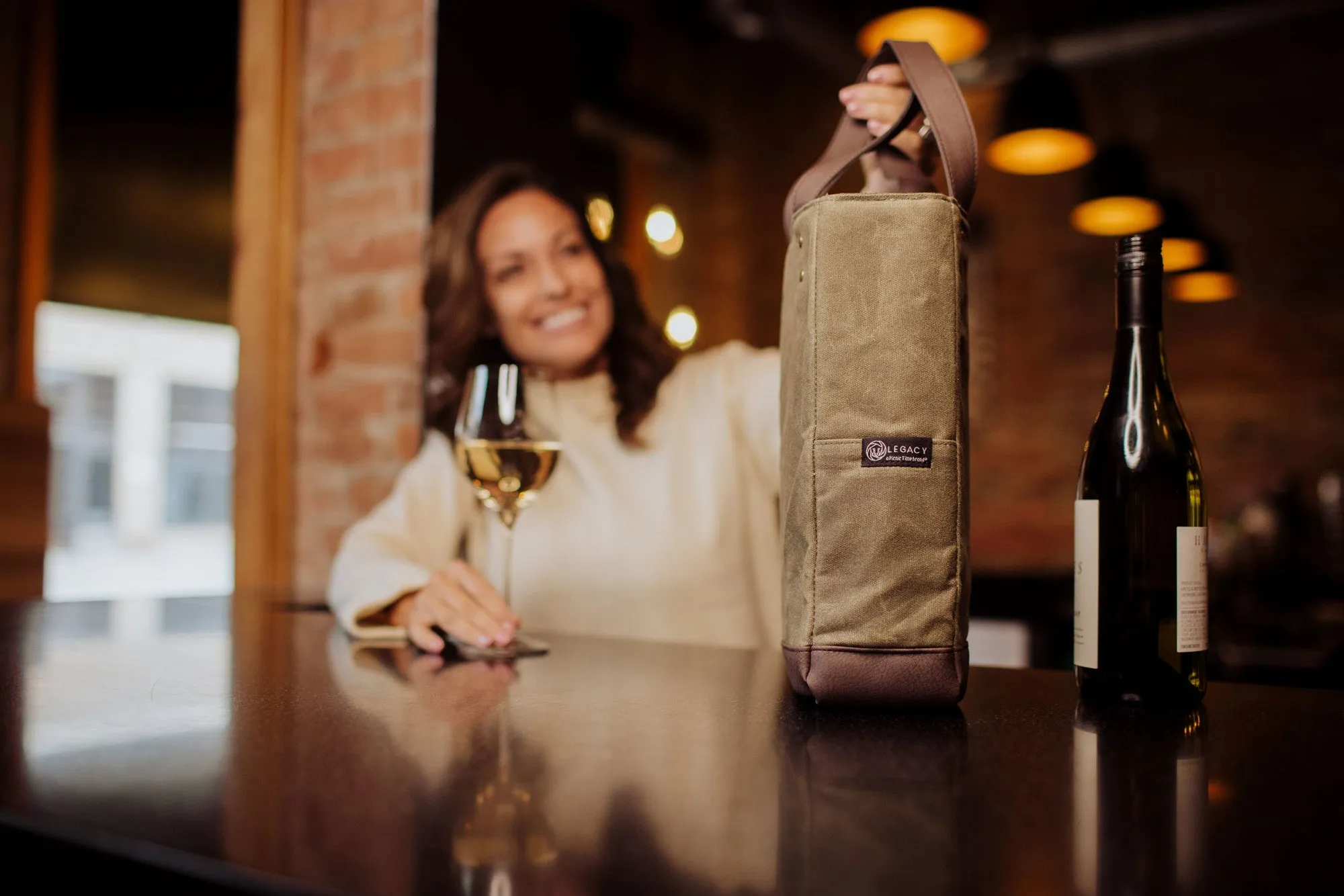 Baltimore Ravens - 2 Bottle Insulated Wine Cooler Bag