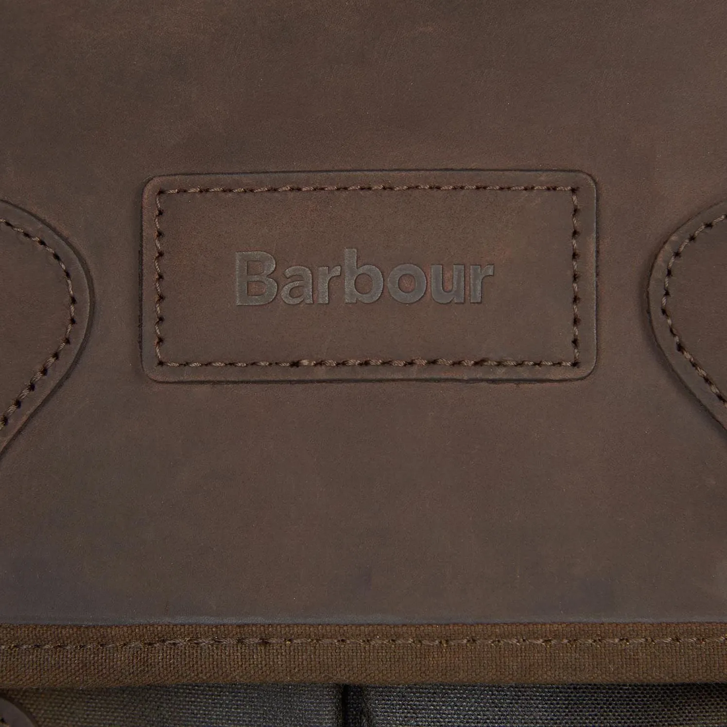 Barbour Tarras man bag in Olive wax leather UBA0003OL711