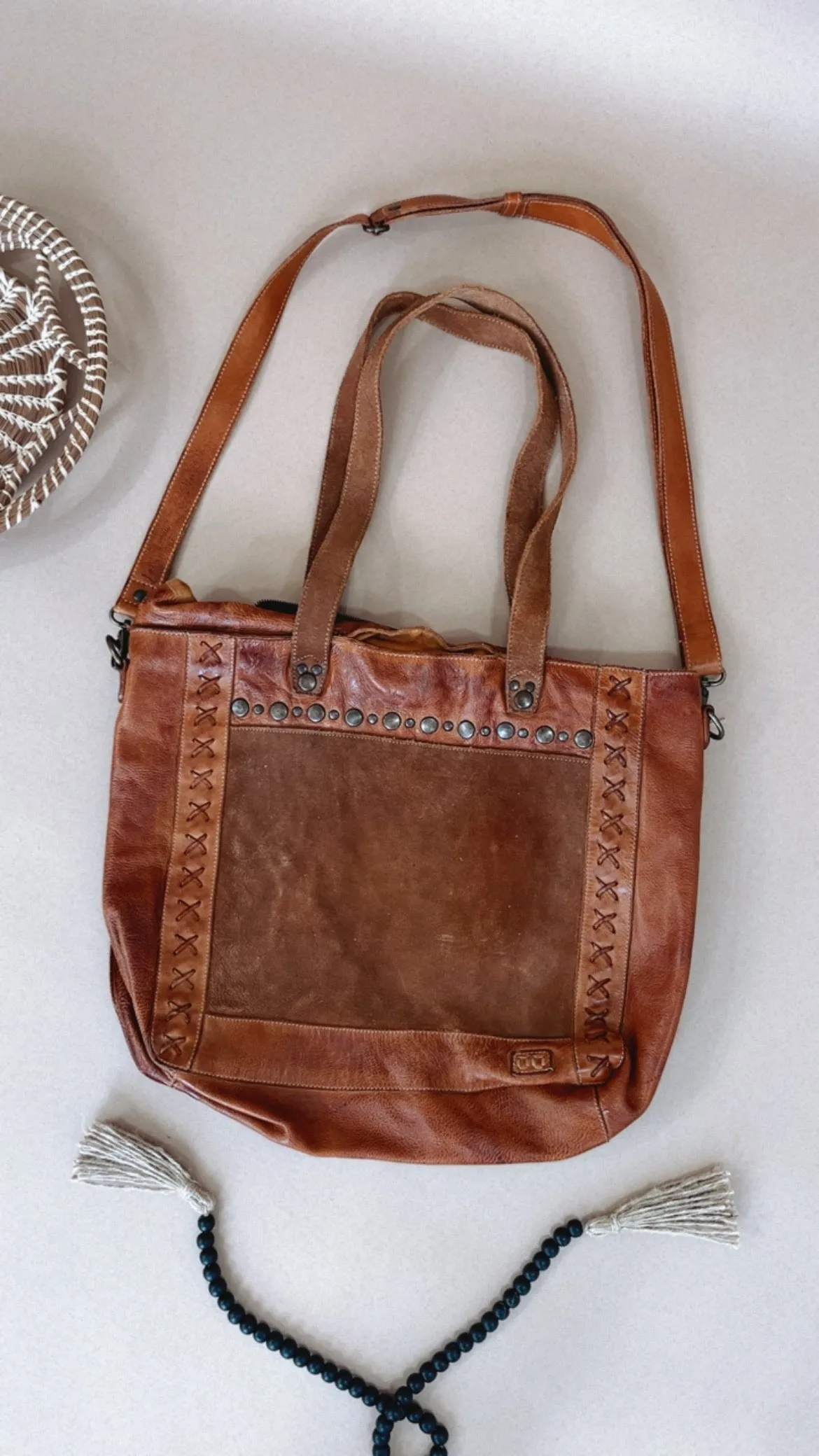 BedStu Renata Bag, Pecan