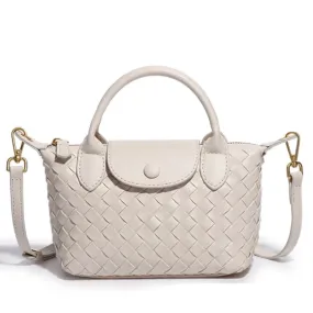 Beige Quilted Rowan Crossbody