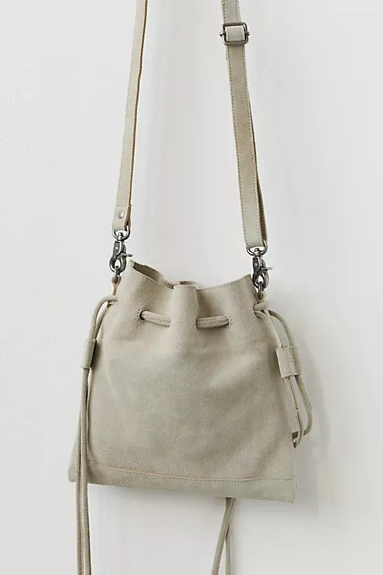 Billie suede cross body bag - Mineral