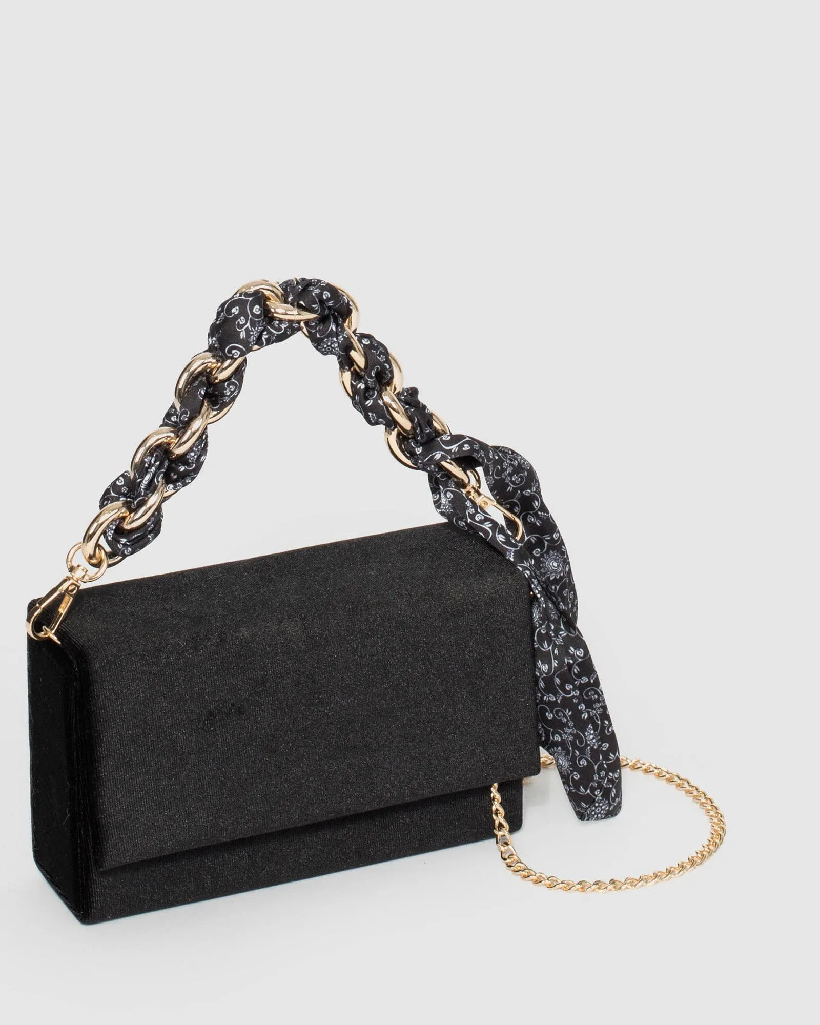 Black Jenni Scarf Small Bag