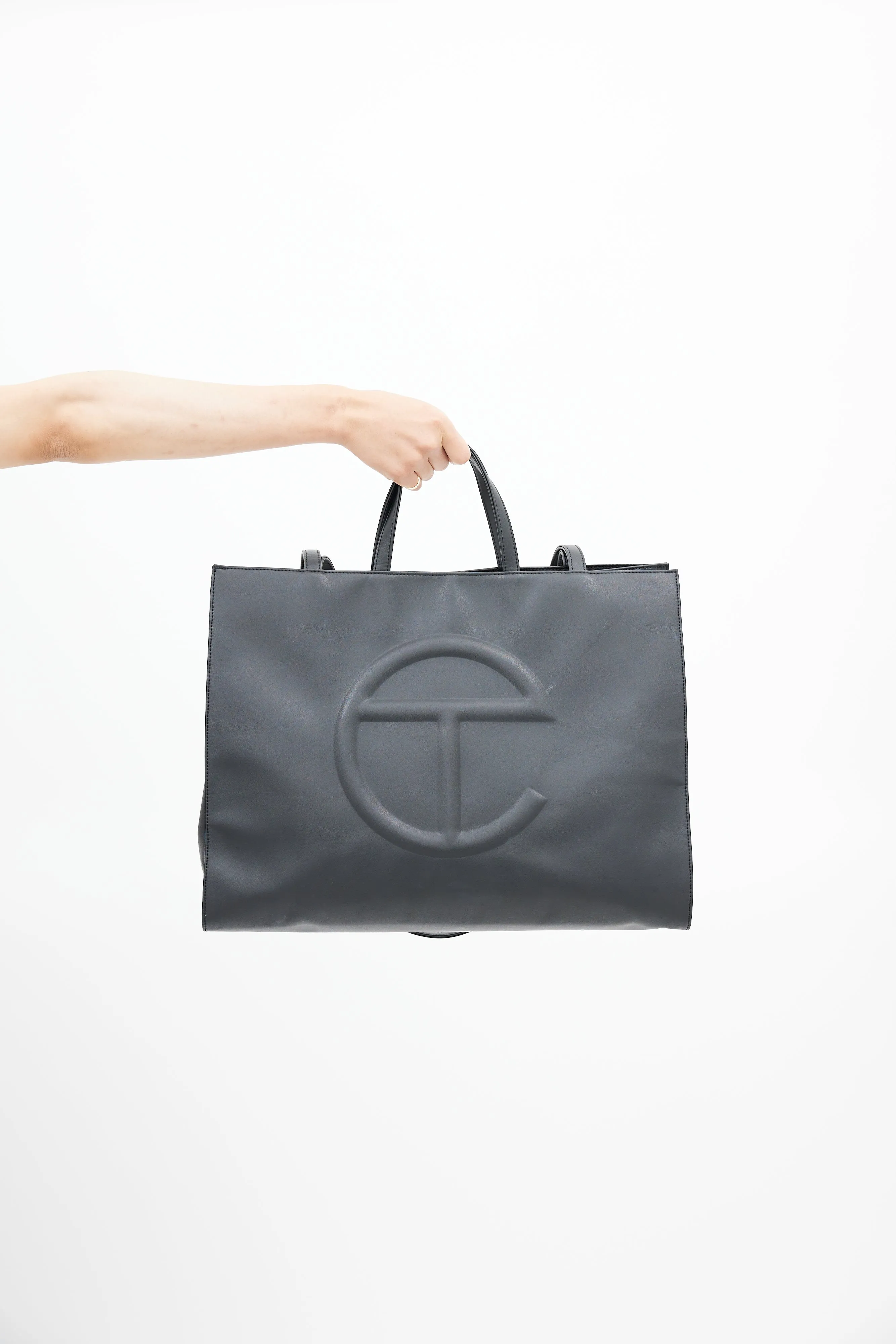 Black Large Shopping Bag