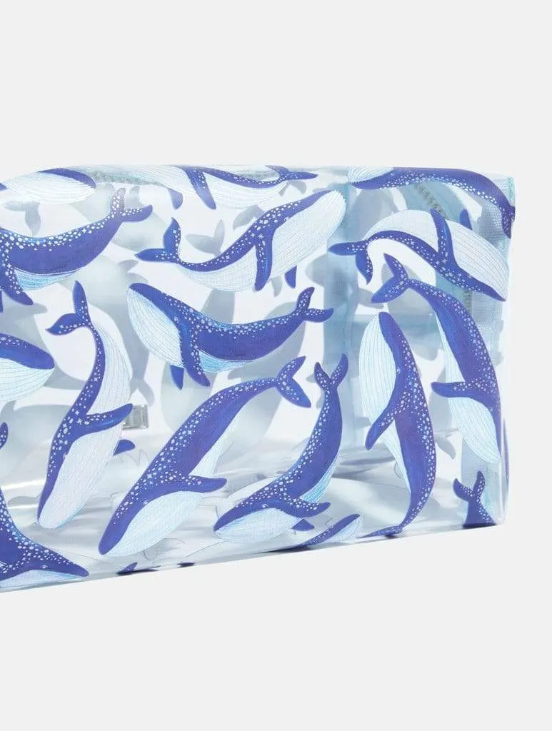 Blue Whale Makeup Bag