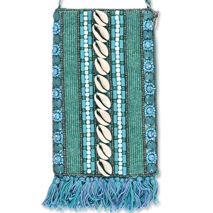 Boho Beaded Club Bag