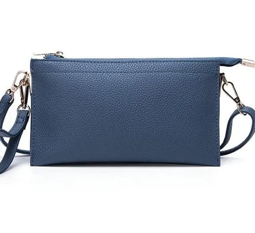 Brady Three Compartments Crossbody Bag-Jean