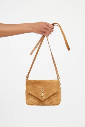 Brown Suede Toy LouLou Bag