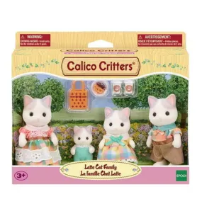 Calico Critters Latte Cat Family