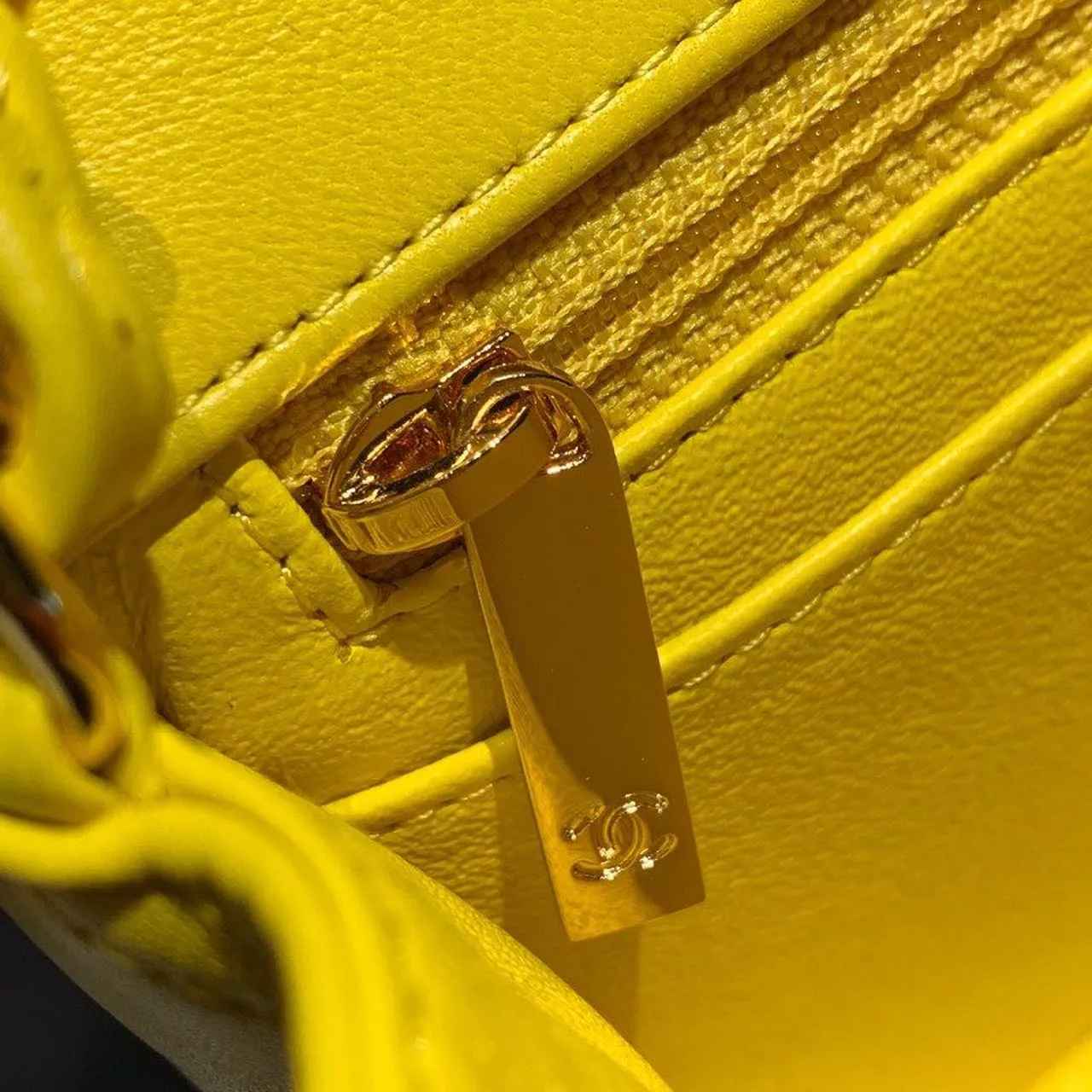 CHLMini Flap Bag Yellow For Women, Women&#8217;s Bags, Shoulder And Crossbody Bags 6.7in/17cm A35200