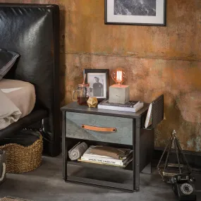 Cilek Dark Metal Nightstand