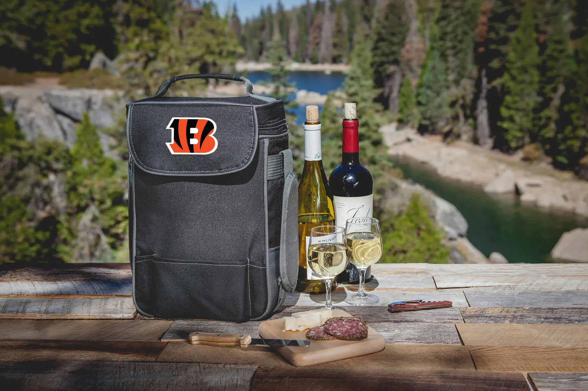 Cincinnati Bengals - Duet Wine & Cheese Tote