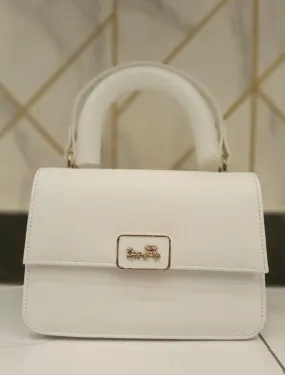 Coach Women's Shoulder Bag - Supreme High Quality (White)