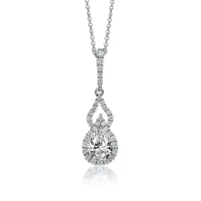 Constance Double Drop Pear Necklace