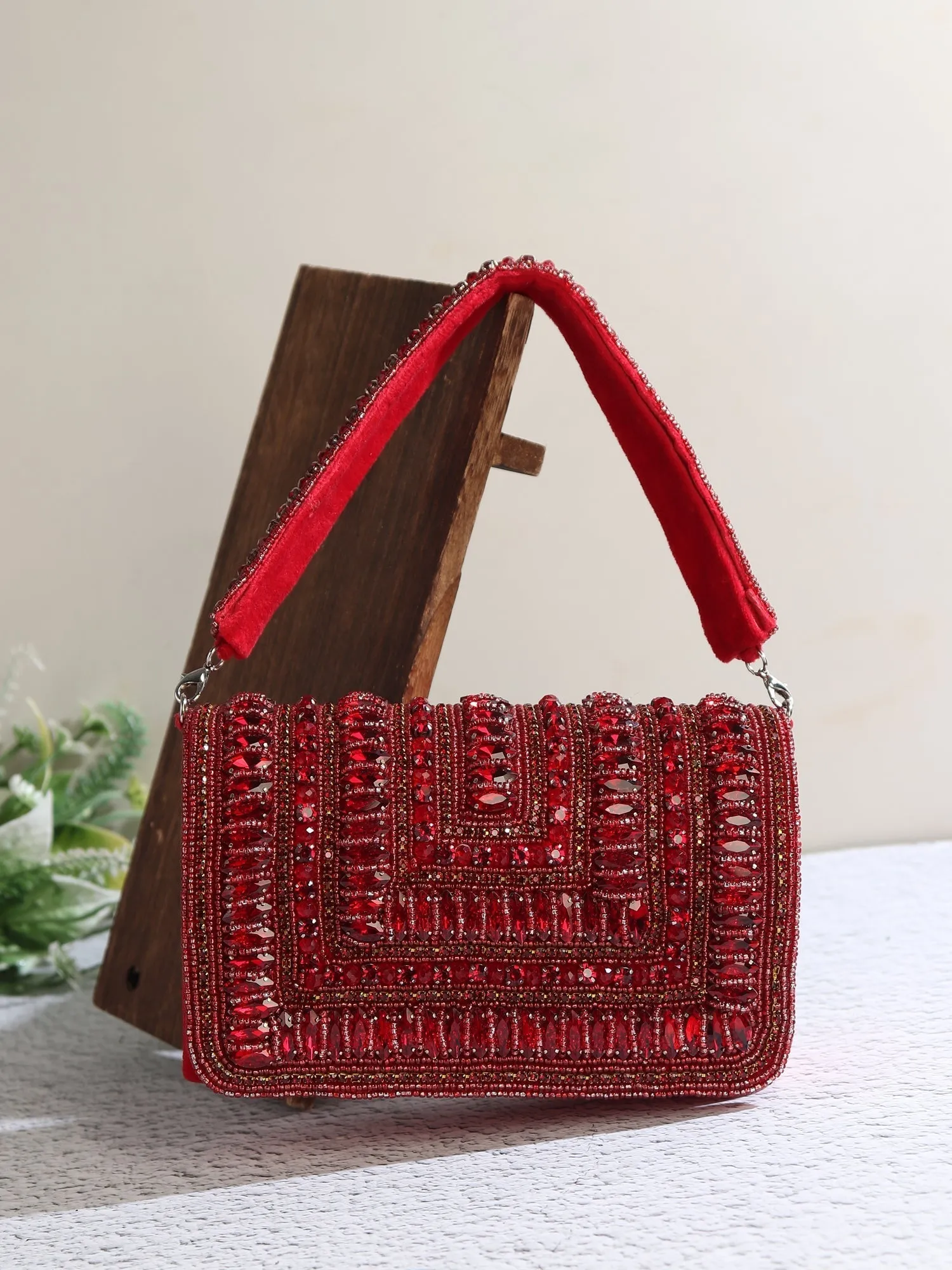 Crimson Stone bag