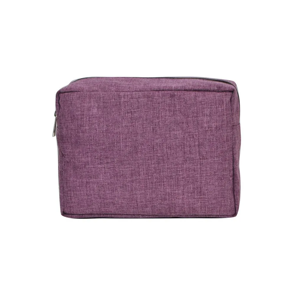 Crosshatch Cherry NGIL Large Cosmetic Travel Pouch