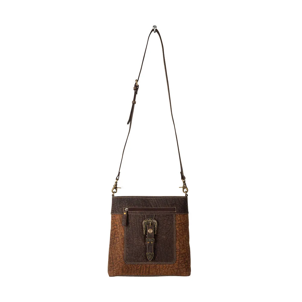 Crossroads Creek Leather & Hairon Bag