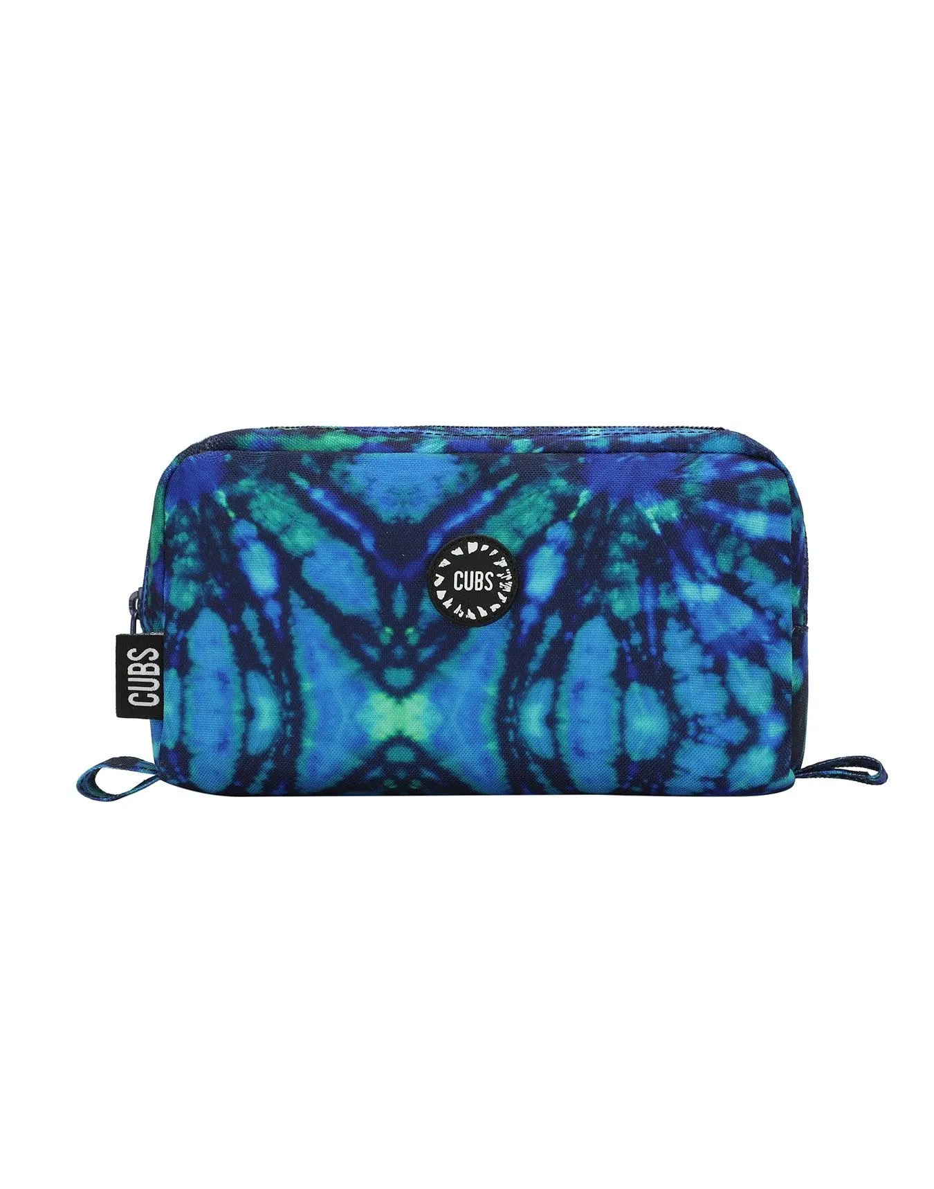 Cubs Deep Blue Tie Dye Pencil Case