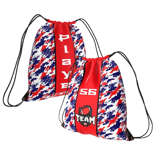 Custom Sublimated Drawstring Bags | Fully Sublimated