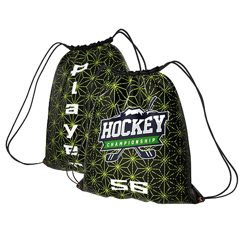 Custom Sublimated Drawstring Bags | Fully Sublimated