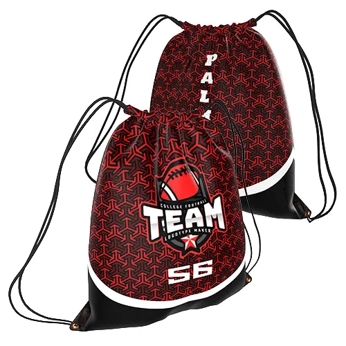 Custom Sublimated Drawstring Bags | Fully Sublimated