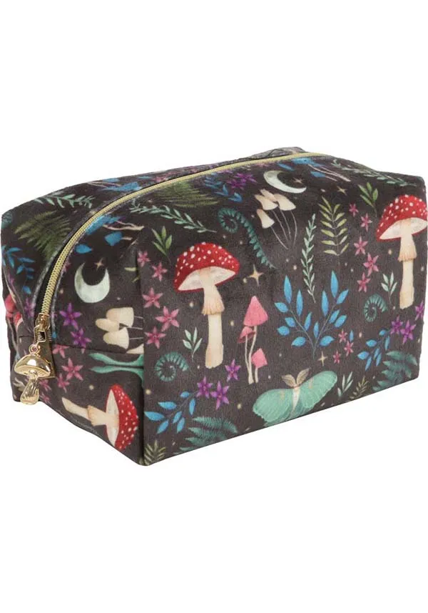 Dark Forest Print | MAKEUP BAG