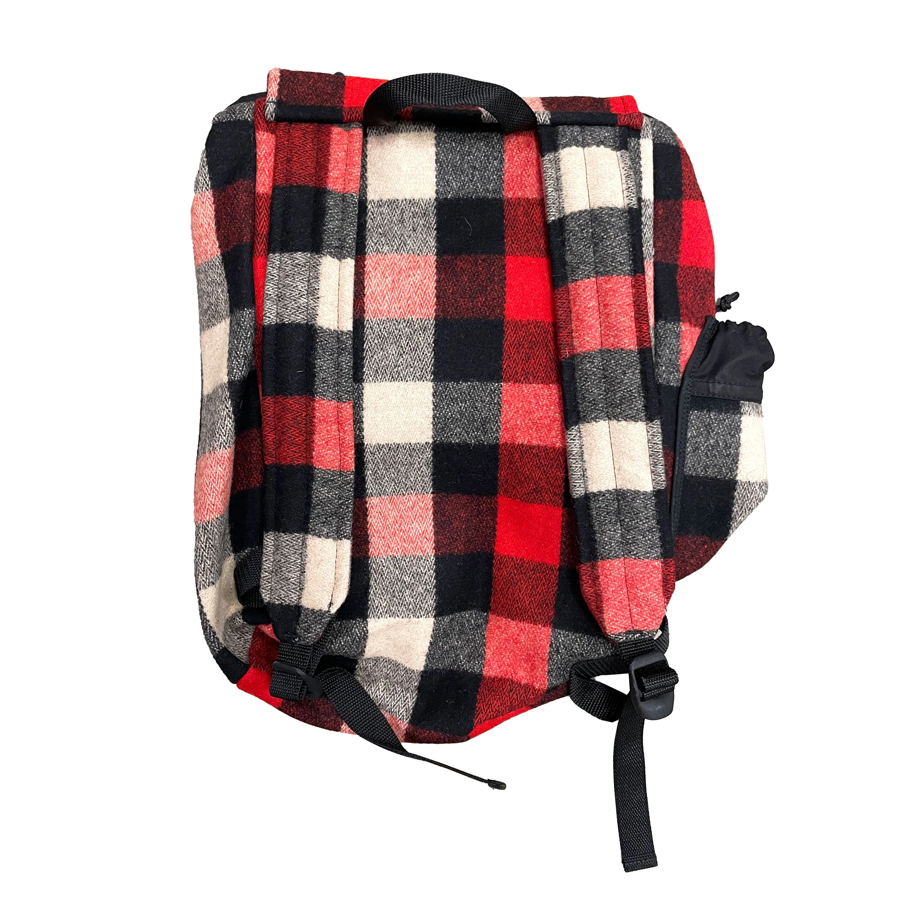 Day Pack - Red Ivory Black Buffalo