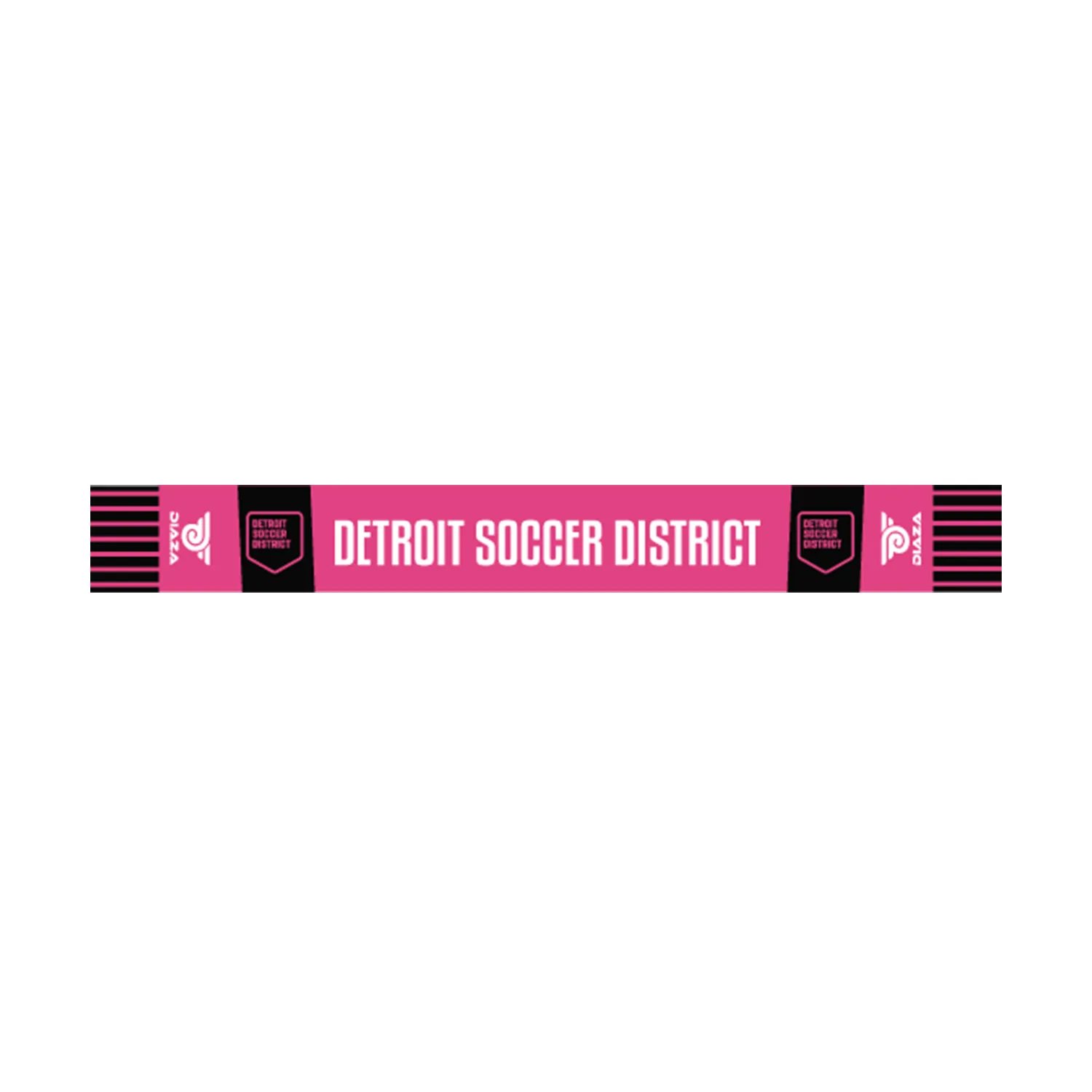 Detroit Soccer District Home Scarf