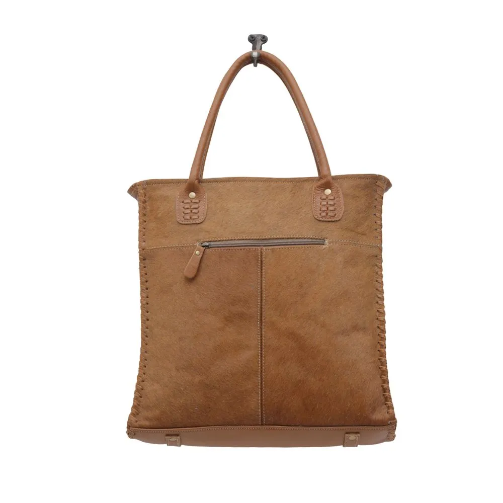 Elisa Leather Tote Bag-Aztec Leather Bag