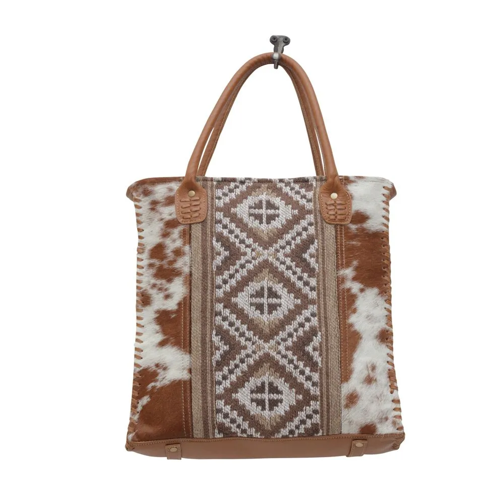 Elisa Leather Tote Bag-Aztec Leather Bag