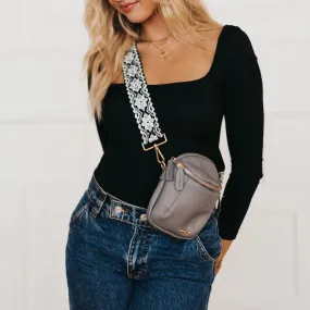 Ellie Crossbody in Gray