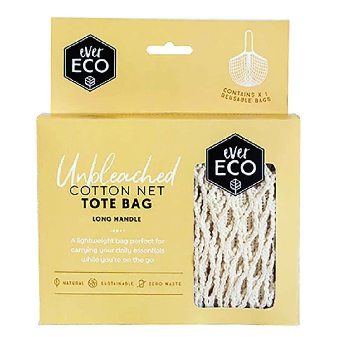 Ever Eco - Cotton Net Tote Bag | LONG HANDLE