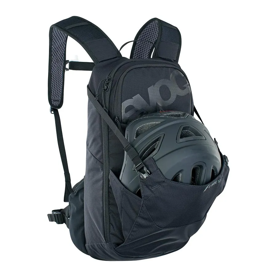 EVOC E-Ride 12 Hydration Bag Bladder Not included Black