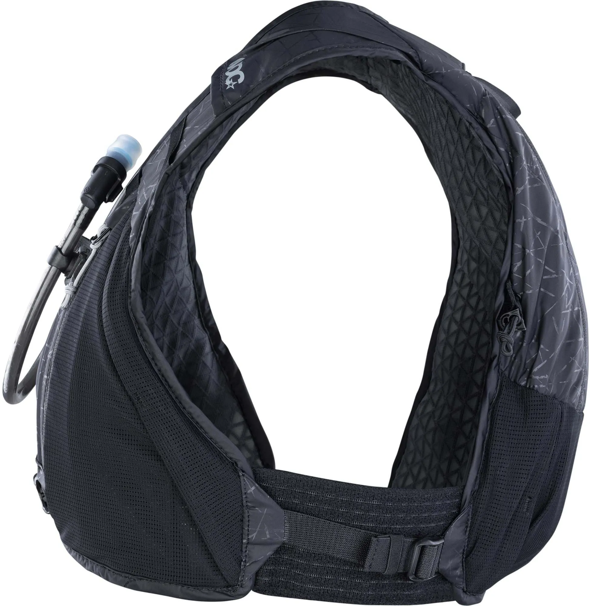 Evoc Hydro Pro 6L Cycling Hydration Backpack With 1.5L Bladder - Black